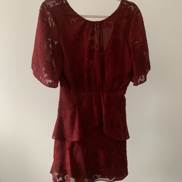 Low Back (V) Mini Dress - Picture 1 of 3